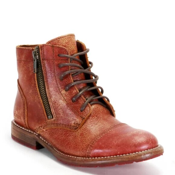 NEW BED/STU Leather Bonnie II Booties in adobe 1225 8t4 - Picture 4 of 10